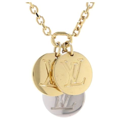 louis vuitton halskette gold|louis vuitton pendants.